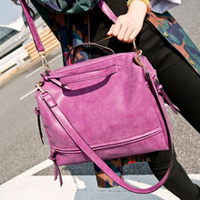 Load image into Gallery viewer, Women pu leather handbags