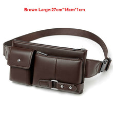 Load image into Gallery viewer, Luxury Brand Men Waist Bag