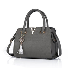 Load image into Gallery viewer, Luxury Handbags Women Bags Designer Fashion V-shaped shoulder Bags leather crossbody Bags Woman Bags For Women 2019 high quality