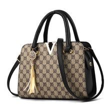 Load image into Gallery viewer, Luxury Handbags Women Bags Designer Fashion V-shaped shoulder Bags leather crossbody Bags Woman Bags For Women 2019 high quality