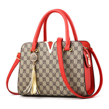 Load image into Gallery viewer, Luxury Handbags Women Bags Designer Fashion V-shaped shoulder Bags leather crossbody Bags Woman Bags For Women 2019 high quality