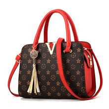 Load image into Gallery viewer, Luxury Handbags Women Bags Designer Fashion V-shaped shoulder Bags leather crossbody Bags Woman Bags For Women 2019 high quality
