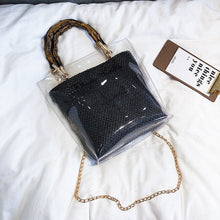 Load image into Gallery viewer, fashion transparent bags