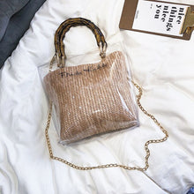 Load image into Gallery viewer, fashion transparent bags