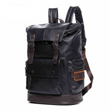 Load image into Gallery viewer, Patchwork Large Capacity Men Backpack