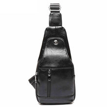 Load image into Gallery viewer, 2019 New Luxury Brand Men Chest Bag Casual Crossbody Bag Man Sling Shoulder Bag PU leather Travel  Messenger Bag Male Chest pack